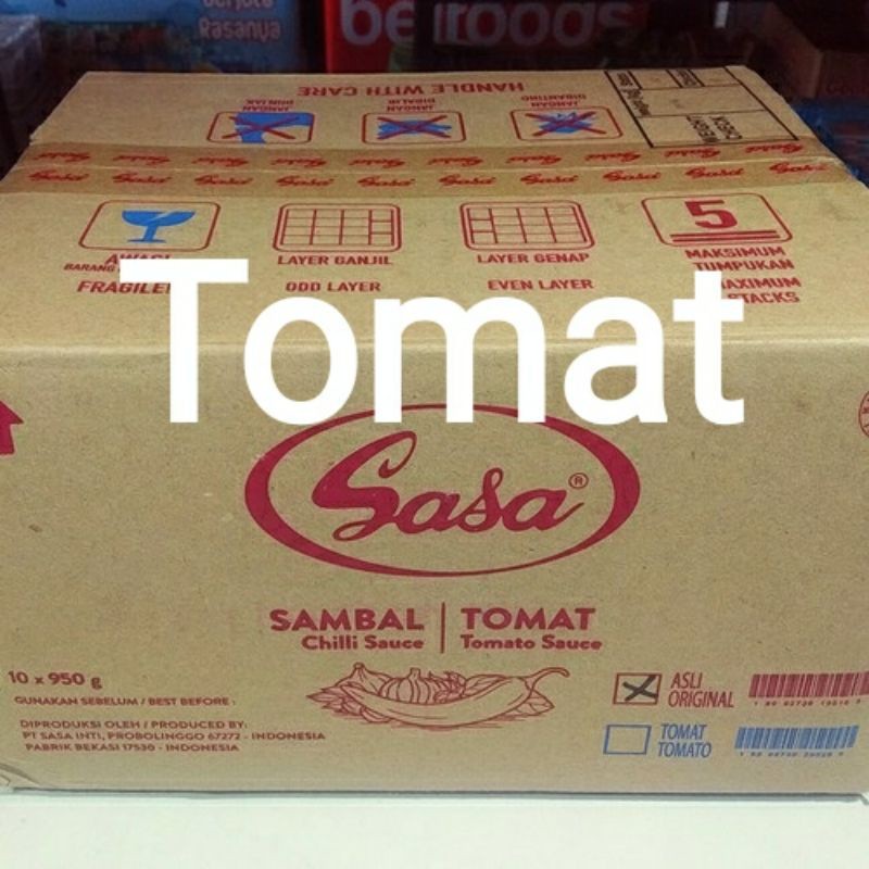 

Saos tomat sasa 950 gr perdus 10 pcs