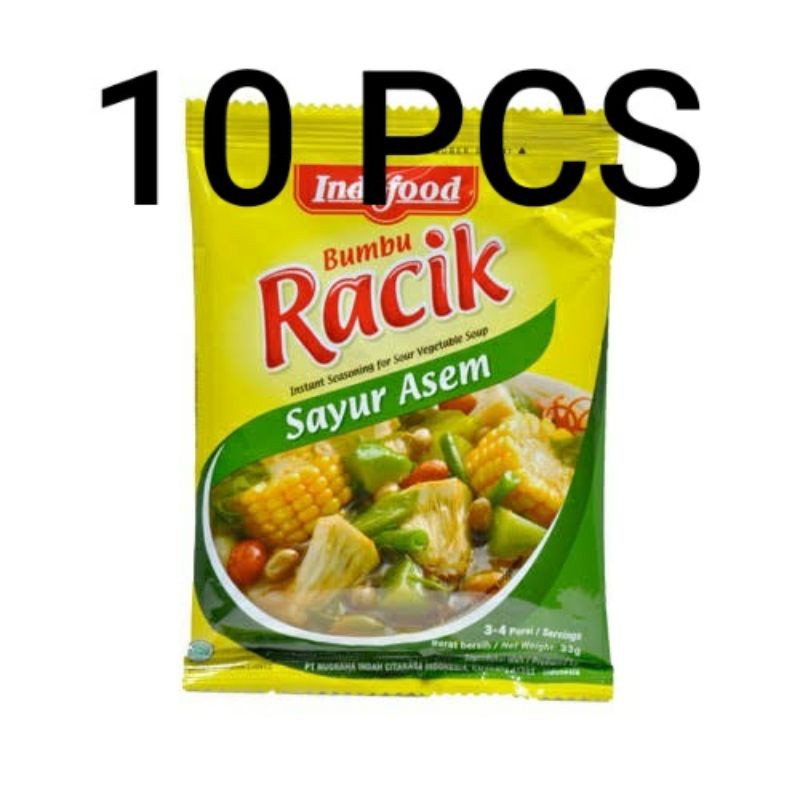 

Bumbu racik sayur asem gantung 20 gr x 10 sachet Per Renceng