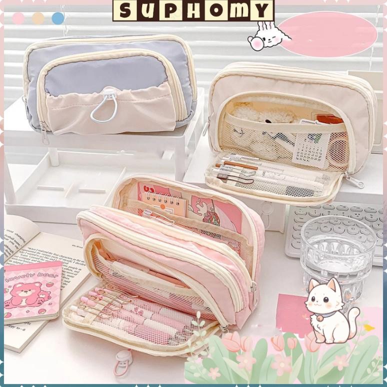 

Terlaris Tempat Alat Tulis Kotak Pensil Aesthetic Tas Penatempat Pencil Tas Pensil Kapasitas Besar HotSale