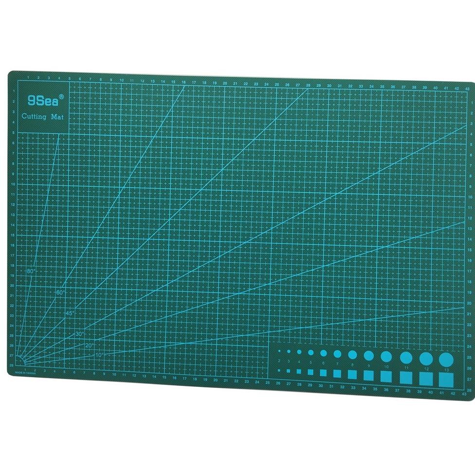 

COD Taffware Work Cutting Mat Pad A3 45 x 30cm Green alas pemotong ma-4