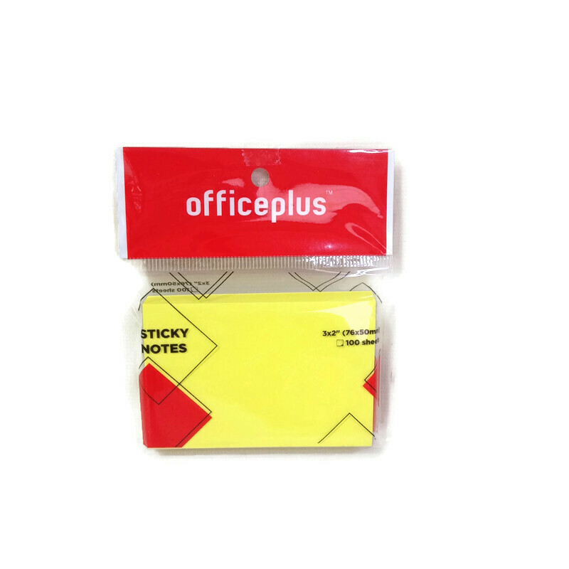 

Gramedia Cirebon - OFFICE-P STICKY NOTE 3X2` 100SHT NEON YELLOW