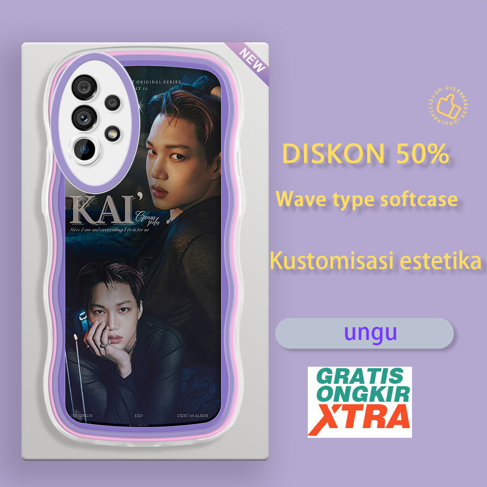 Samsung A7 2018 A33 A35 5G  A51 A52 A53S A54 A55 5G A56 A52S A53 A58 A72 A73 A78 5G A750  Casing Pon