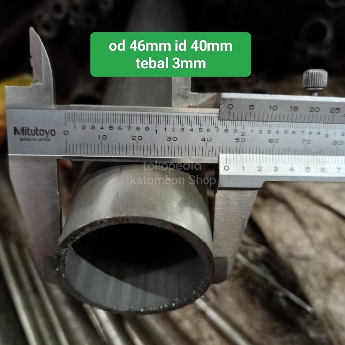 Pipa Besi Seamless Od 46Mm Id 40Mm Tebal 3Mm Terbaik