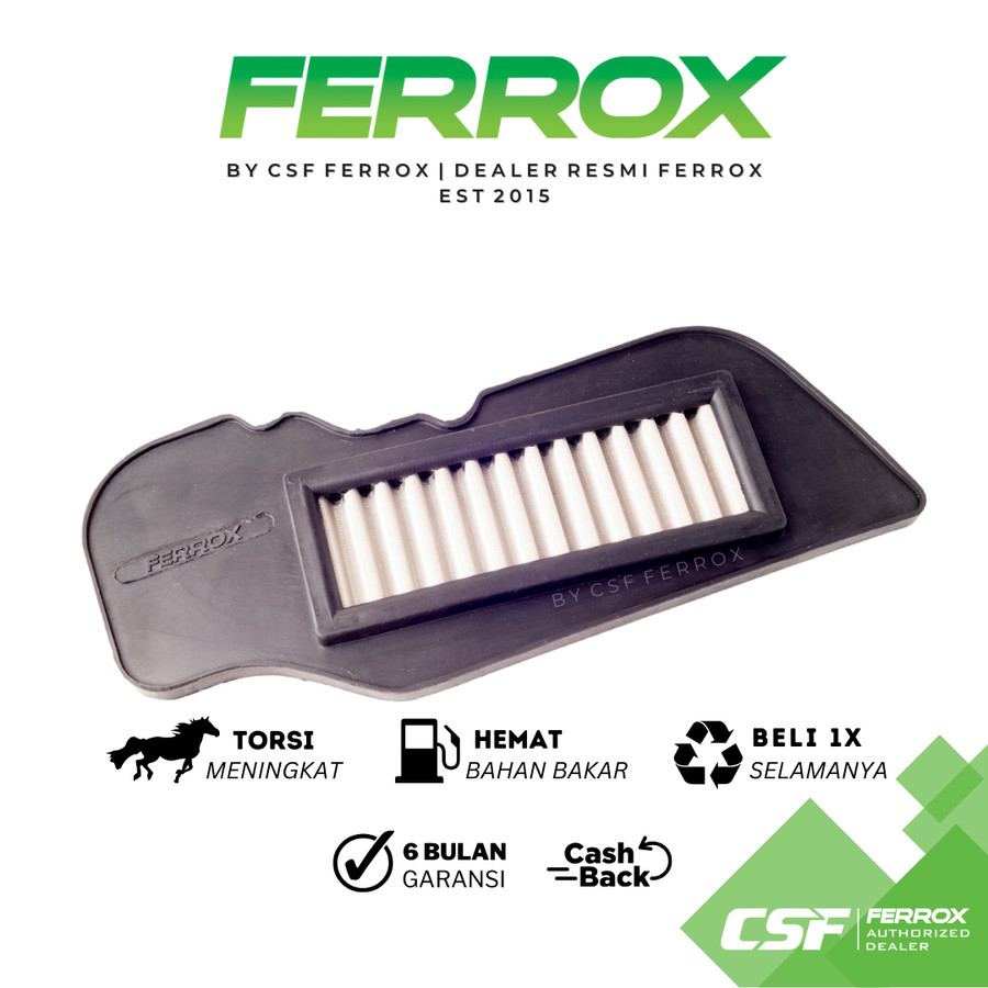 Ferrox Filter Udara Yamaha Fino 125 Bluecore