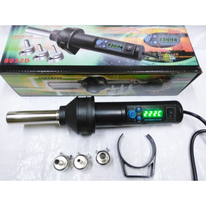 BLOWER SOLDER UAP HOT AIR 8032+ BLOWER PORTABLE XTRA 8032 DIGITAL