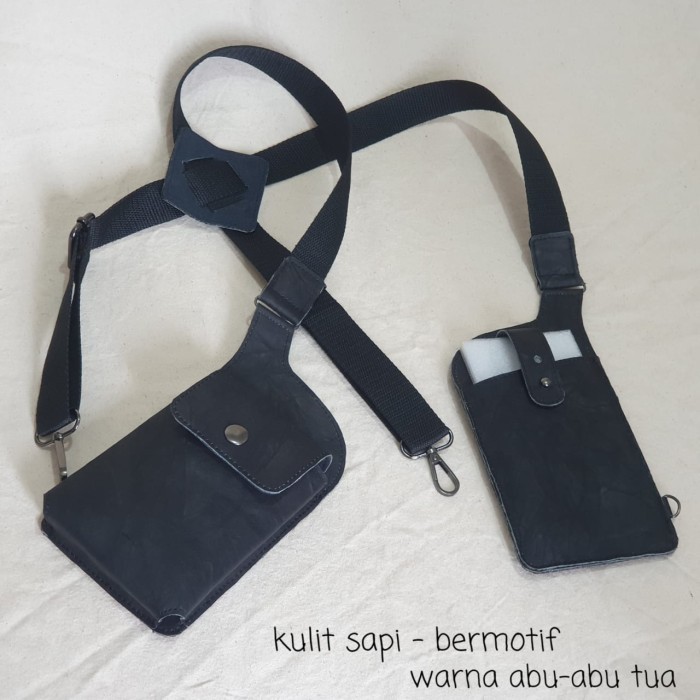 Holster bag chest rig bag tas rompi kulit
