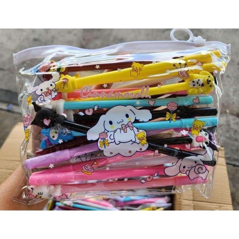 

Am67 Bulpen Pulpen Set Sanrio With Pouch Viral Isi 20 Pcs Sale