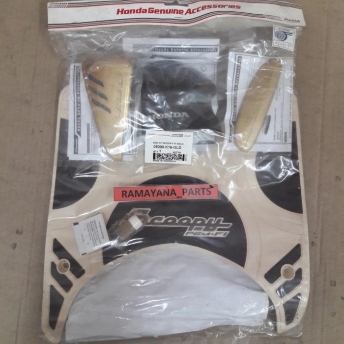 Paket Aksesoris Scoopy K16