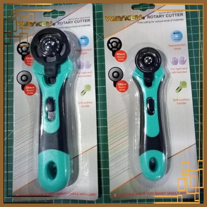 

[SGW] ROTARY CUTTER WAYKEN 45MM / 45 MM ALAT / GUNTING POTONG BAHAN