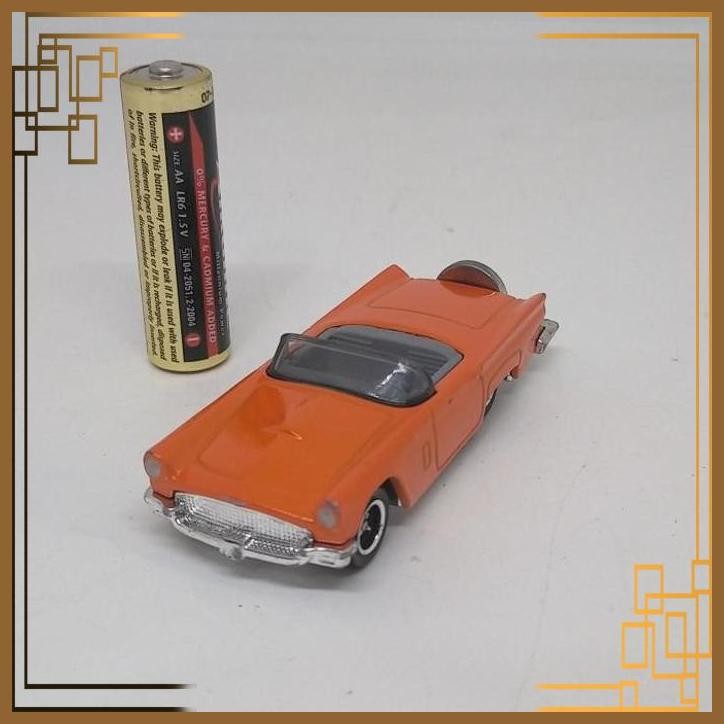 [MKD] MOBIL DIECAST MATCHBOX 1957 THUNDERBIRD ORANGE