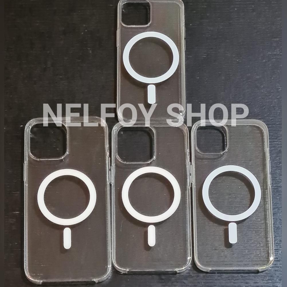(POTONGAN HARGA) Clear Case MAGSAFE ANIMATION iPhone 13 Pro Max . 13 Pro . 13 . 13 Mini Casing