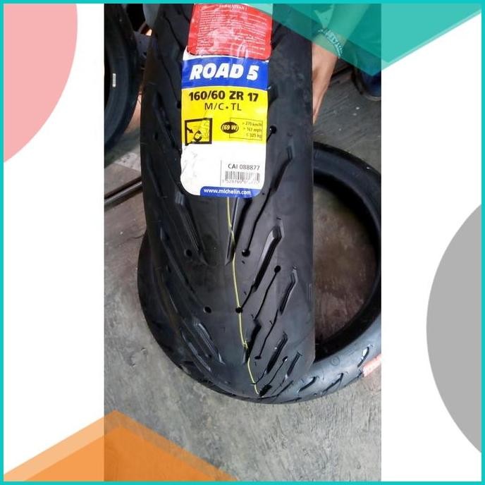 Ban Michelin Pilot Road 5 Ukuran 160 / 60 - 17 Pilot Road5 140BZ4 too