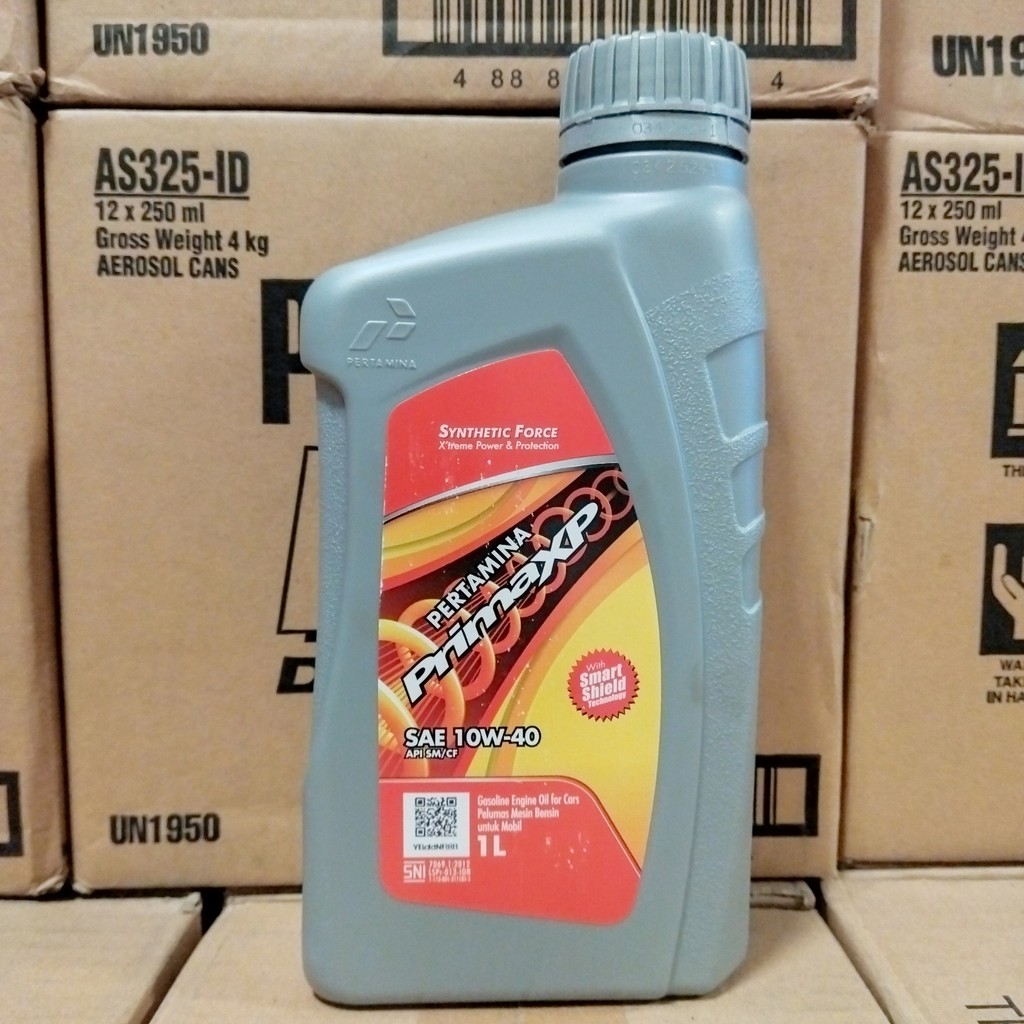 OLI MESIN MOBIL BENSIN PERTAMINA PRIMA XP 10W-40 1 LITER