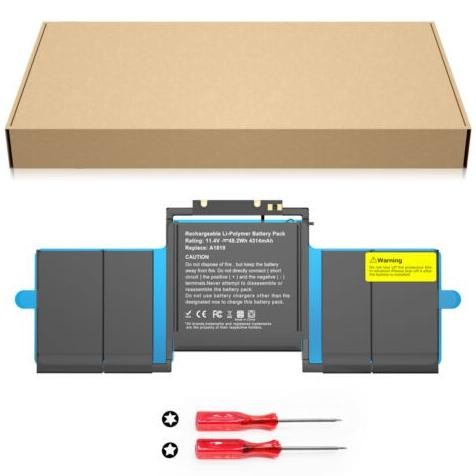 Baterai A1819 Baterai Macbook Pro A1706 Battery A1819 Battery Macbook