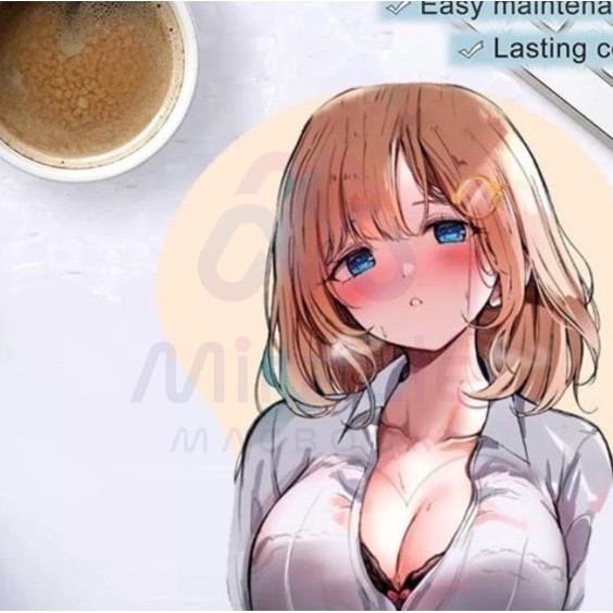 Mouse Pergelangan Tangan/ Mouse Pad Ergonoc 3D Breast Silikon Wrist