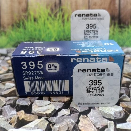 Baterai Jam Tangan Edifice Ef-500D Renata 395 399 Sr927Sw