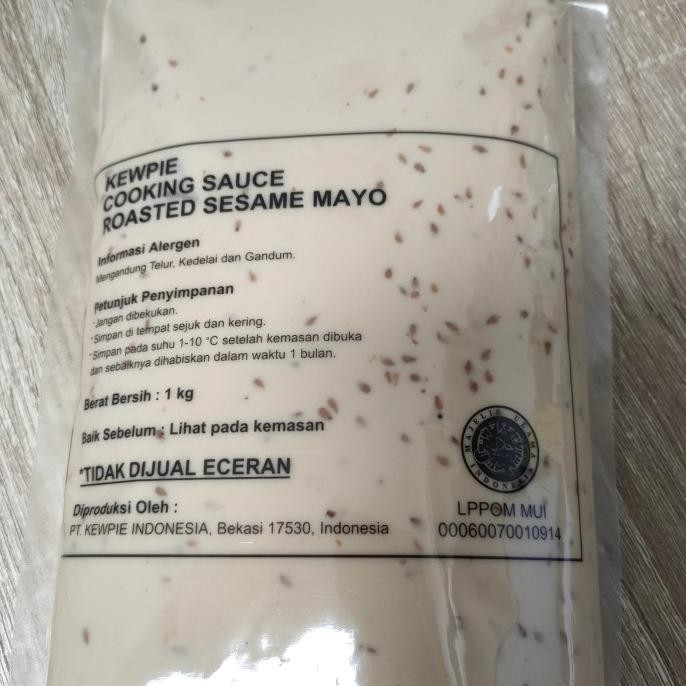 

Kewpie Roasted Sesame Mayo 1kg - Cooking Sauce Wijen Salad Mayonaise LT
