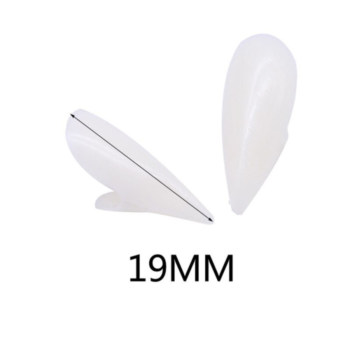 :::::::] Gigi Taring Vampire Palsu Dracula Dent Mainan Prank Pesta Halloween