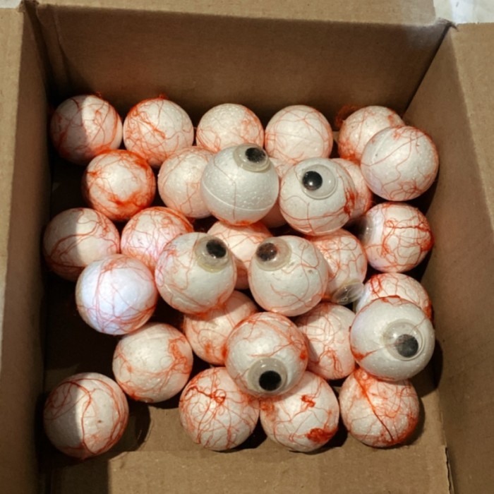 +++++] Bola mata palsu mainan dekorasi halloween