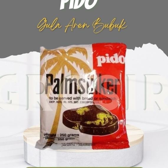 

Gula Pido Palmsuiker / Gula Aren Bubuk/ Palm Sugar Powder / 250Gr