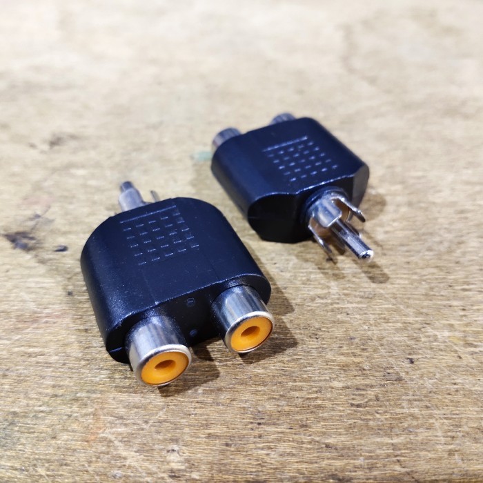 /////] Sambungan Jack RCA to RCA Y