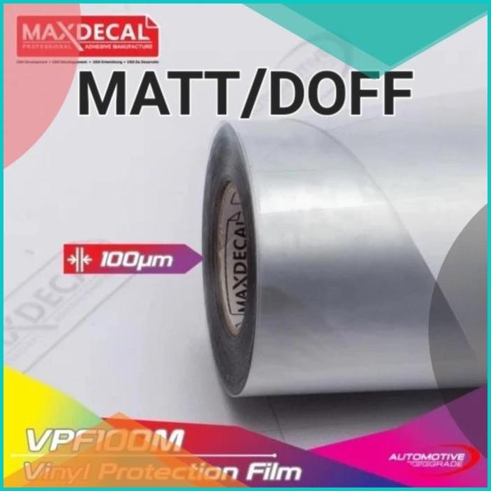 DOFF Sticker Maxdecal Vpf100M Vpf Clear Matt / Doff 127cm Meteran DOF