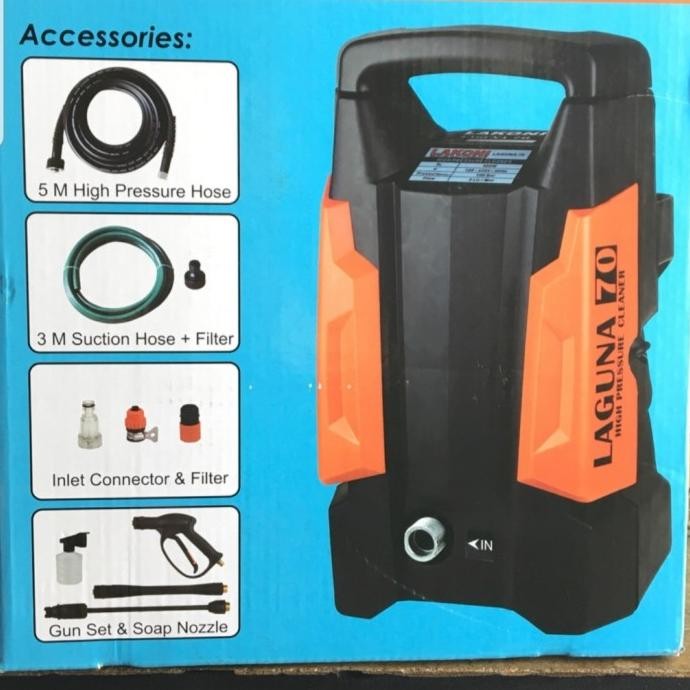 LAKONI Laguna 70 pompa cuci mobil steam cuci ac