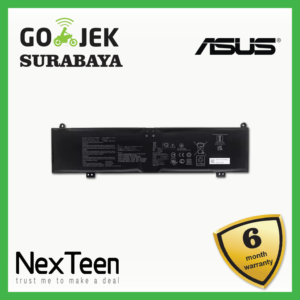 Original Baterai Asus ROG Strix G15 G513 G513IM G17 G713 G713IM G713QM C41N2013