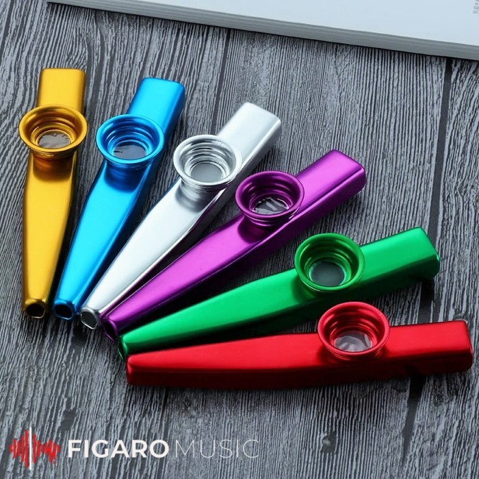 PRODUK TERBATAS Kazoo Alat Musik Tiup - Kazoo Aluminium