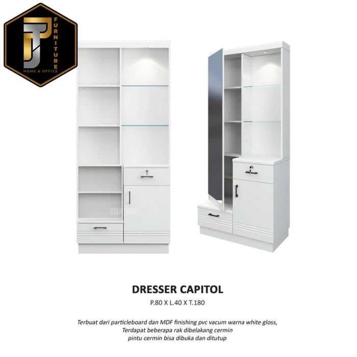 +%+%+%] Meja Rias Equity Dresser Capitol Merk Siantano Murah Pontianak
