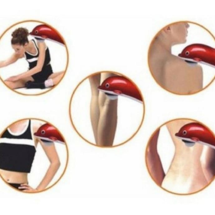 Dolphin Massager Alat Pijat Dolpin lumba lumba 6 in 1 HF56
