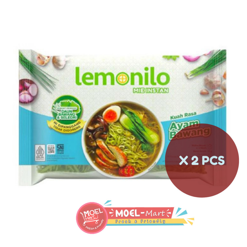 

LEMONILO Mie Ayam Bawang 2pcs x 70gr