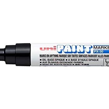 

Spidol Uni Paint Px30 Paint Marker Bla Chisel Tip Bold Paint Marker