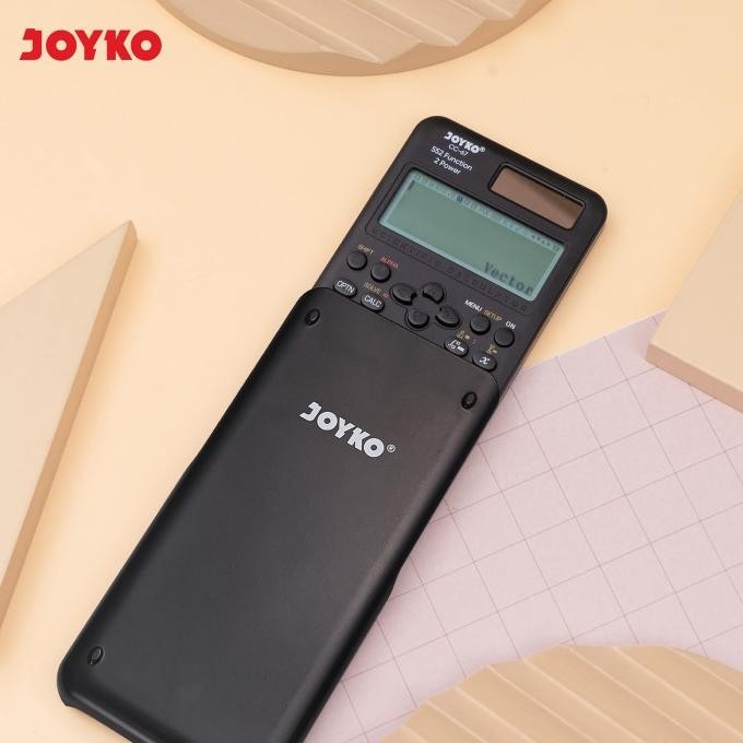 

ghs-55 Joyko Scientific Calculator 552 Functions BIG Display / Kalkulator Ilmiah Joyko Matematika 552 Fungsi CC-67 Premium