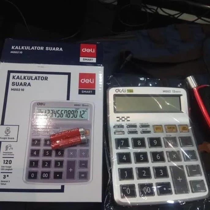 

d-54 Kalkulator Suara 12 Digit M00210 DELI Termurah