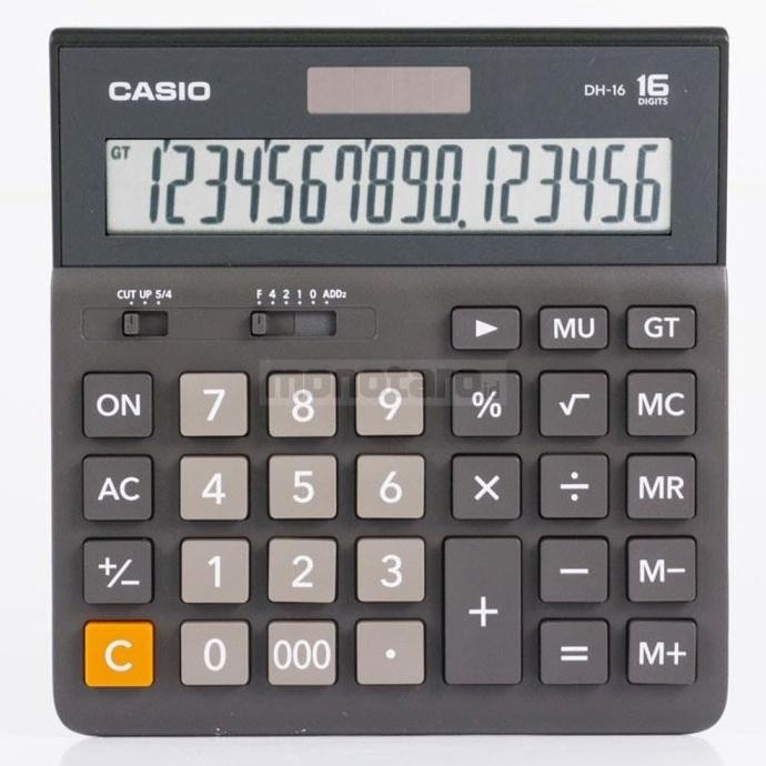 

ad-77 KALKULATOR CASIO DH 16 ORIGINAL - KALKULATOR 16 DIGIT - CASIO ORIGINAL Premium