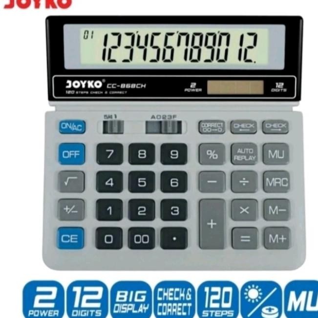 

d-54 Caculator Desktop CITIZEN SDC 868L /Kalkulator Meja Original