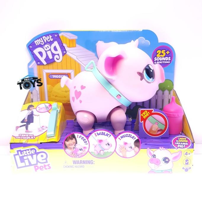 Little Live Pets My Pet Pig Piggly Soft and Jiggly Interactive