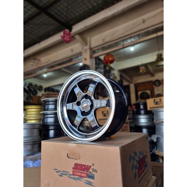 Velg E-1SRR R15x7inc H4x100 ET:35