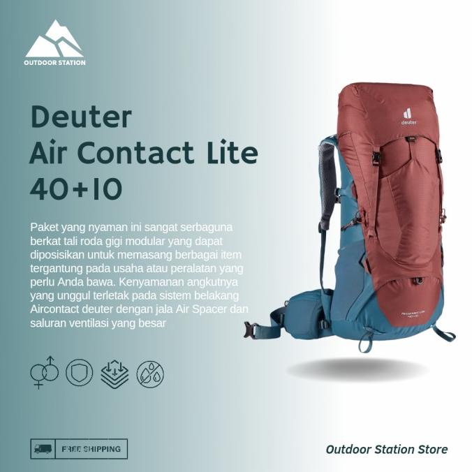 Tas Gunung Carrier Deuter Air Contact Lite 40+10