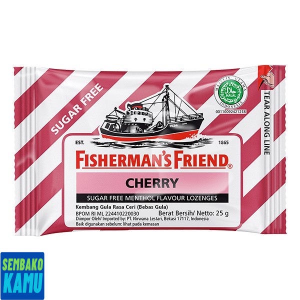 

Fishermans Friend Sugar Free Cherry 25 gr - Permen
