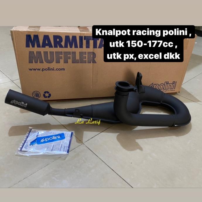 - Knalpot polini utk vespa