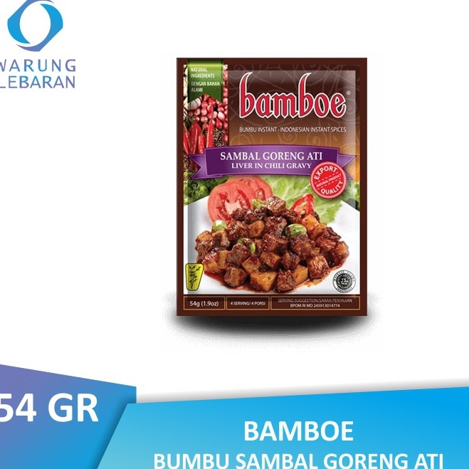 

Laris Bamboe Bumbu Sambal Goreng Ati 54 GR Harga Murah