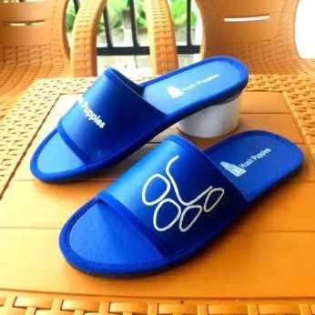 D890HL33 ANIFA Sandal Kokop Hotel TERBARU Motif HUSH PUPPIES High Quality acp7v