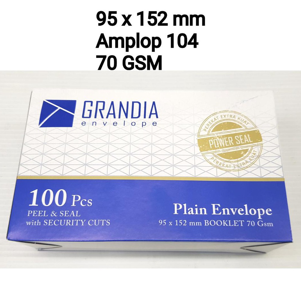 

Amplop Putih 104 GRANDIA 67