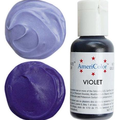 

Buruan serbu] Americolor Softgel Paste - Violet pewarna violet