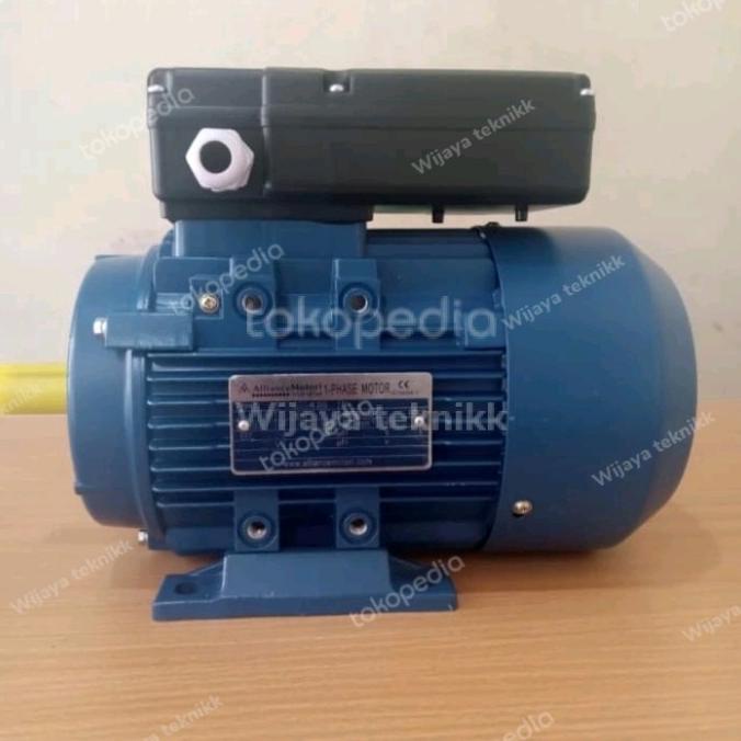 ] dinamo Elektro motor 1 hp 1 phase induction motor 1hp 1phase 1400 rpm