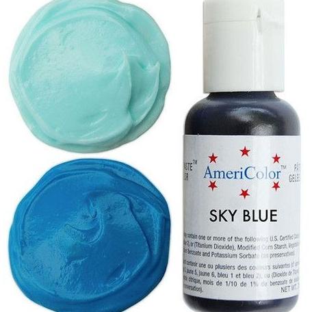 

Termantab] Americolor Softgel Paste - Sky Blue pewarna biru langit