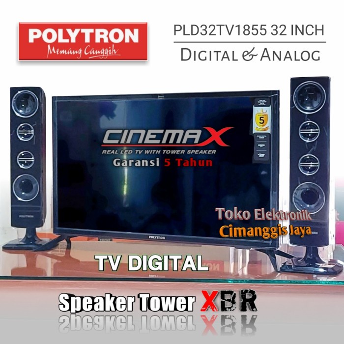 Tv Led Polytron 32 Inch New Cinemax