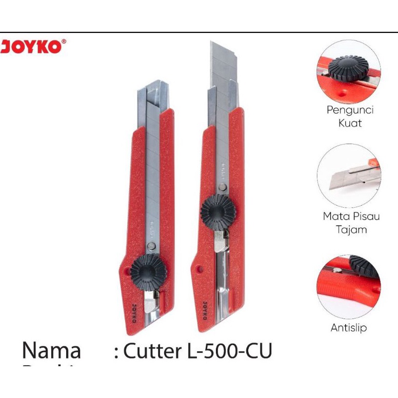 

Stok Baru Cuter Besar Joyko L-500-CU (1pcs) SALE now